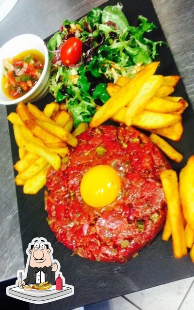 Las Brasas propose des pommes frites