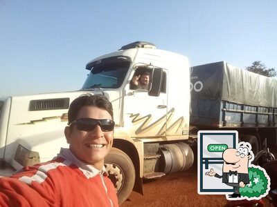 O exterior do Posto Piqui