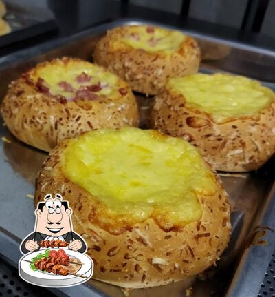 Comida em Parada do café