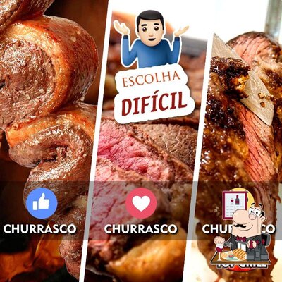 Dê uma olhada na gama de pratos de carne