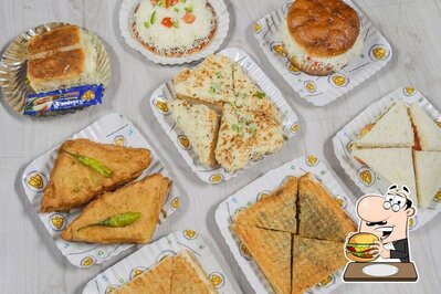 Try out one of the burgers offered by Jay Bhavani Vada Pav