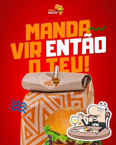 Comida em África Burger