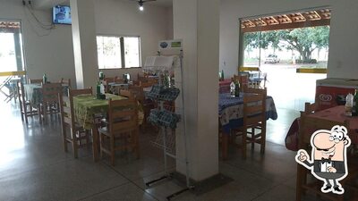 O interior do Comida Caseira Nadir