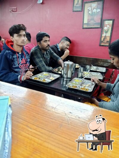 The interior of Rasoi dining hall