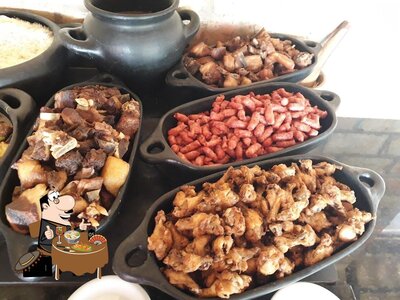 Platos en Restaurante O Milhão