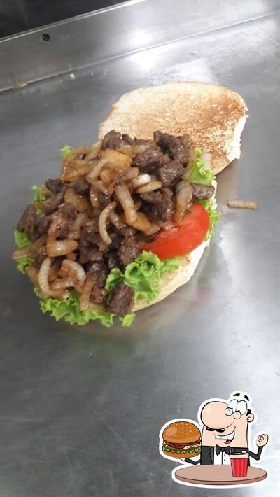 Consiga um hambúrguer no J.D Lanches Açaí