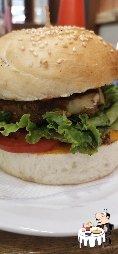 Try out one of the burgers served at Grand Bakery & Pizza Hub