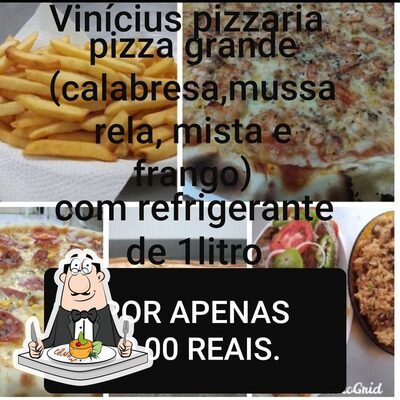 Platos en Vinícius Pizzaria