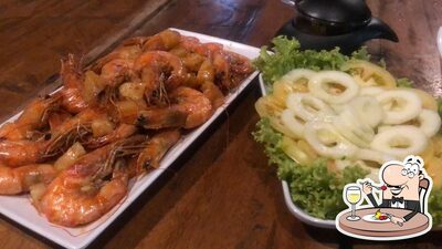 Comida em Kiosk Delícia