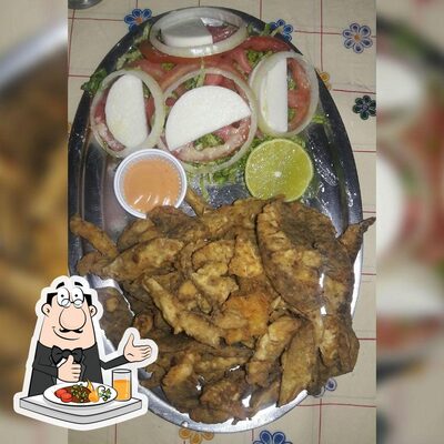 Platos en Bar do peixe Leme SP