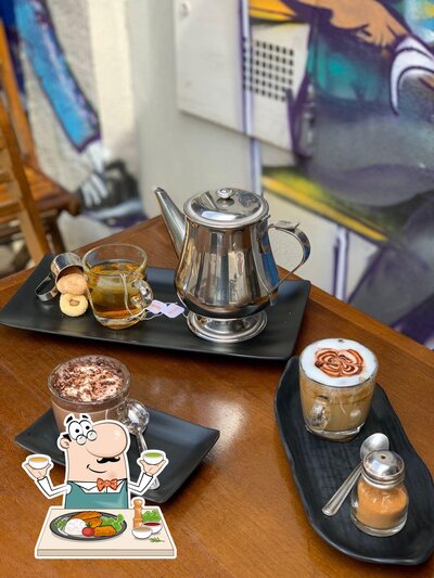 Platos en Jockey Café e Bar