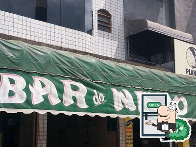 Desfrute da vista do exterior Bar do Neto