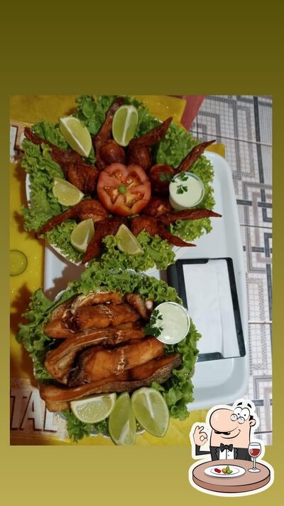 Comida em Pesque pague cachoeirinha