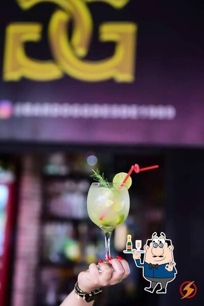 Selecione de uma infinidade de drinques no Bar do GG
