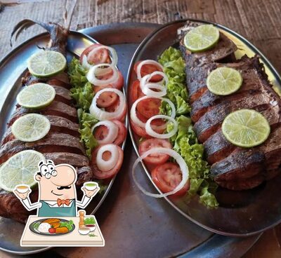 Platos en Caranguejo do Junior