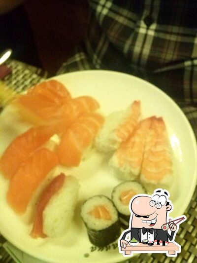 Ordina le diverse opzioni di sushi