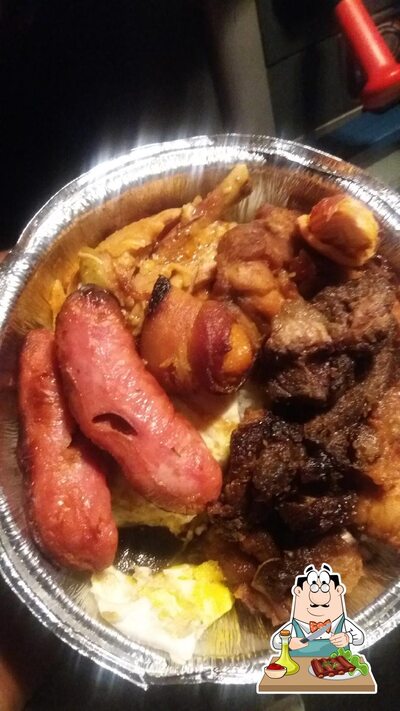 Escolha pratos de carne no Rodo 60 Churrascaria Restaurante