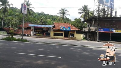 Take a look at the outside area of ഹോട്ടൽ മൂകാംബിക
