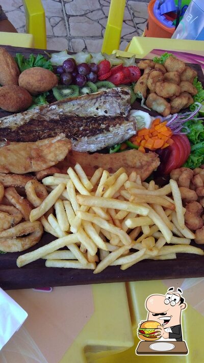 Peça um hambúrguer no Brisa Do Mar