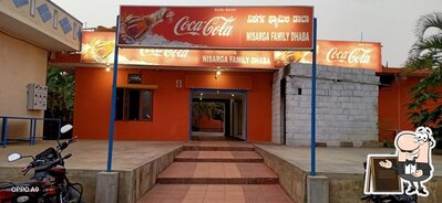 Enjoy the view at the outside area of Nisarga Family Restaurant
