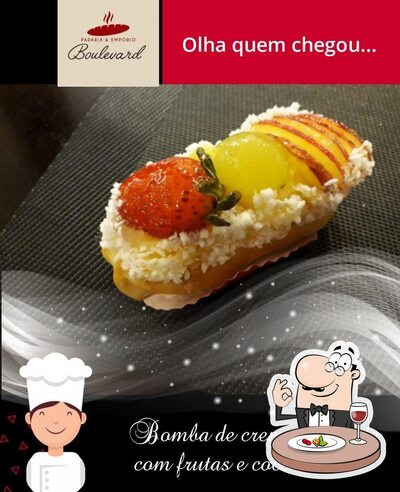 Comida em Padaria e Empório Boulevard