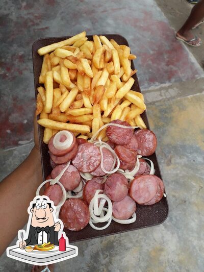 Prove batatas fritas no Cantinho da Roça