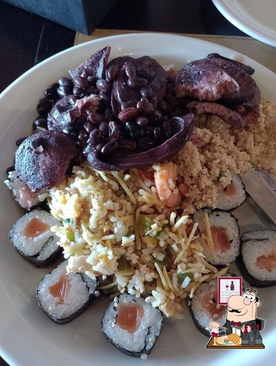 Escolha refeições de carne do menu