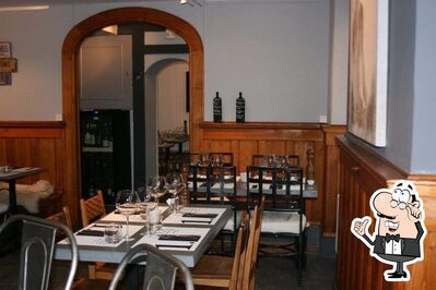 Gli interni di Café Vaudois