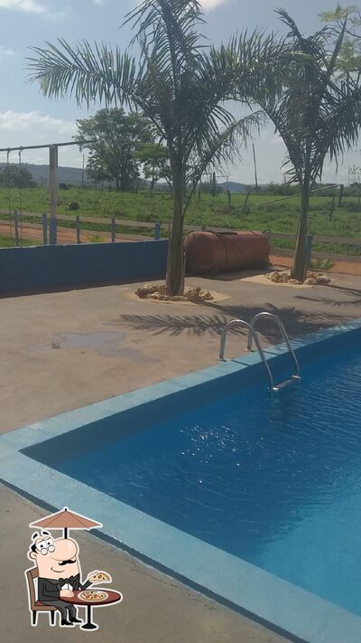 Desfrute da vista da área externa do Pesque e Pague Santo Inácio