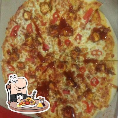 Pick various types of pizza
