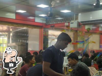 The interior of MSR BIRYANI