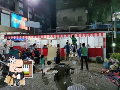 Enjoy the view at the outside area of Haji Fast Food Centre