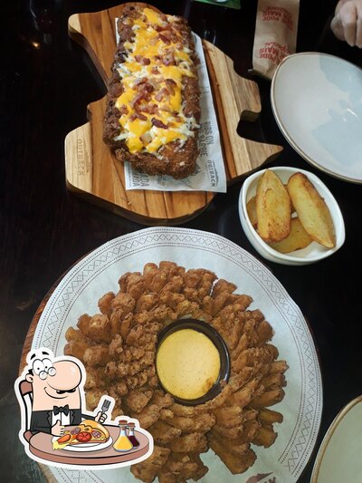 No Restaurante Outback Steakhouse, você pode pedir pizza