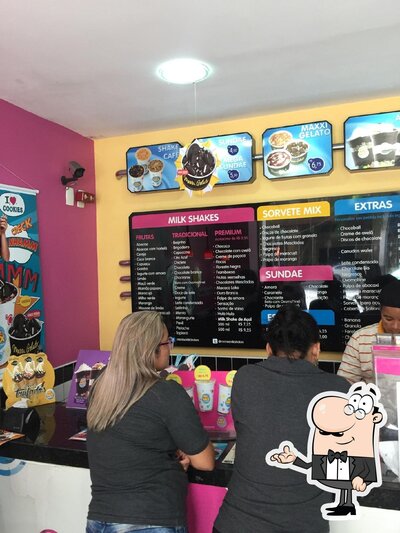 O interior do Mr. Mix Milk Shakes