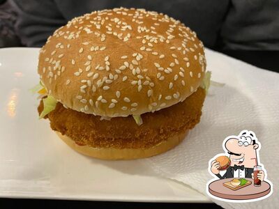 Dégustez l'un des hamburgers disponible à Snack Time