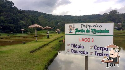 Descubra a parte externa do Pesqueiro Portão da Montanha
