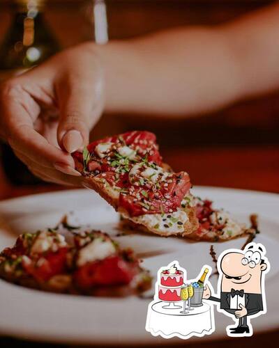 O Kebab's oferece um espaço para hospedar um recepção de casamento