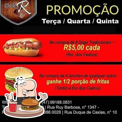 Os hambúrgueres do Deck Pizza irão saciar uma variedade de gostos
