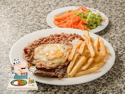 Comida em Coral restaurante