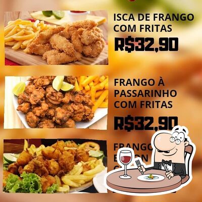 Platos en Republica Beer