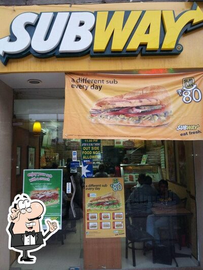 Check out how Subway looks inside