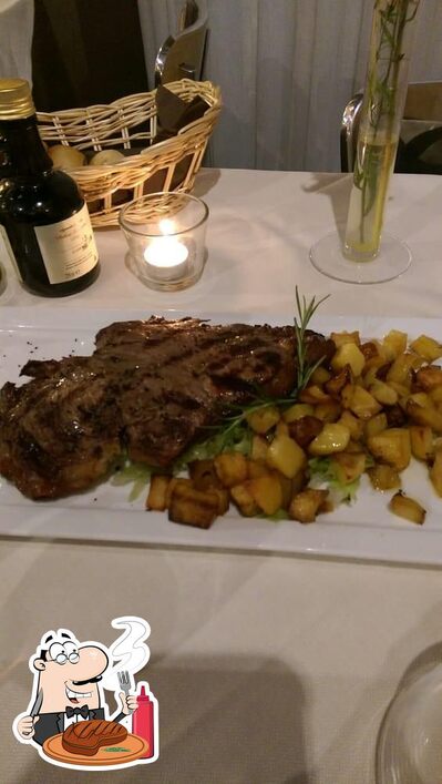 Scegli piatti di carne dal menu