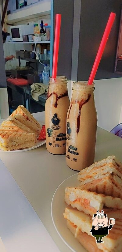 You can order a drink from the menu