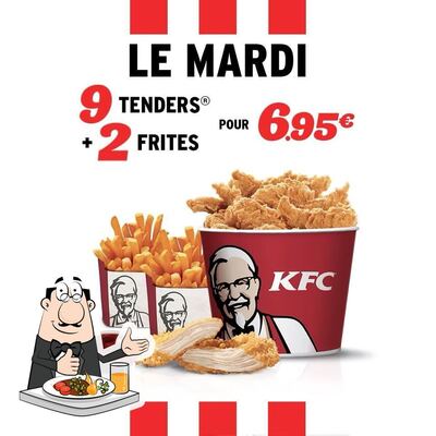 Nourriture à KFC Strasbourg Centre-ville