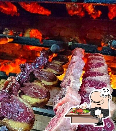 Os clientes do Churrascaria Do Bosque podem provar diferentes itens de frutos do mar
