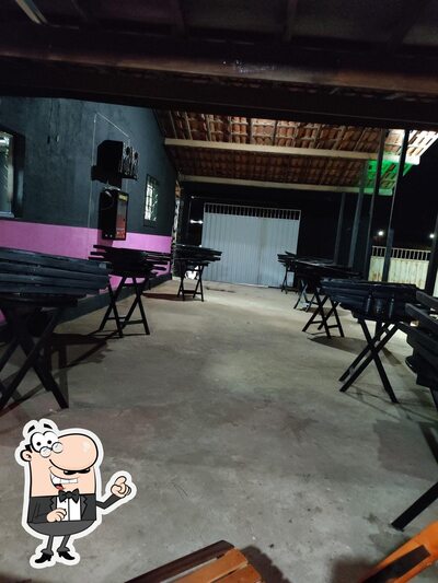 O interior do Bar das girls
