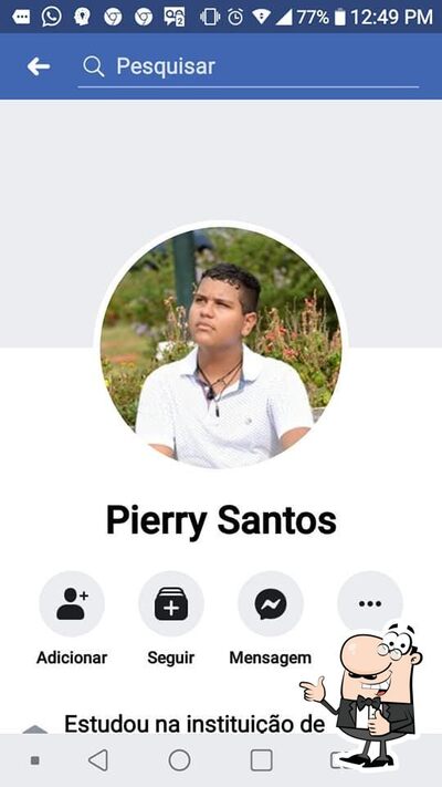 Olhe as informações sobre o Capitão Sabor