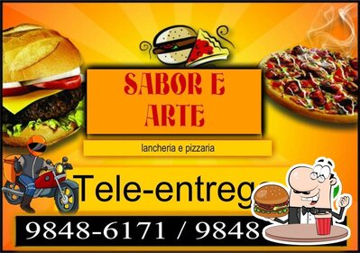 Peça um hambúrguer no Xis Gaúcho - Sabor & Arte