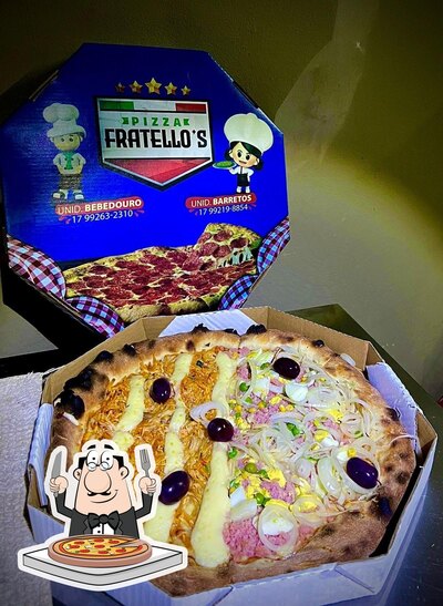 Peça pizza no Fratello' s pizzaria
