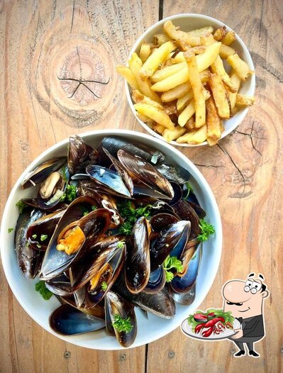 Les clients de Chez Tati peuvent essayer de nombreux repas à base de fruits de mer